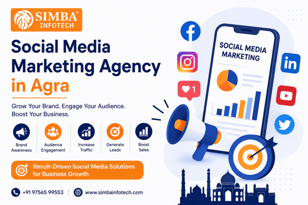 Social media marketing agency in Agra helping businesses grow online
