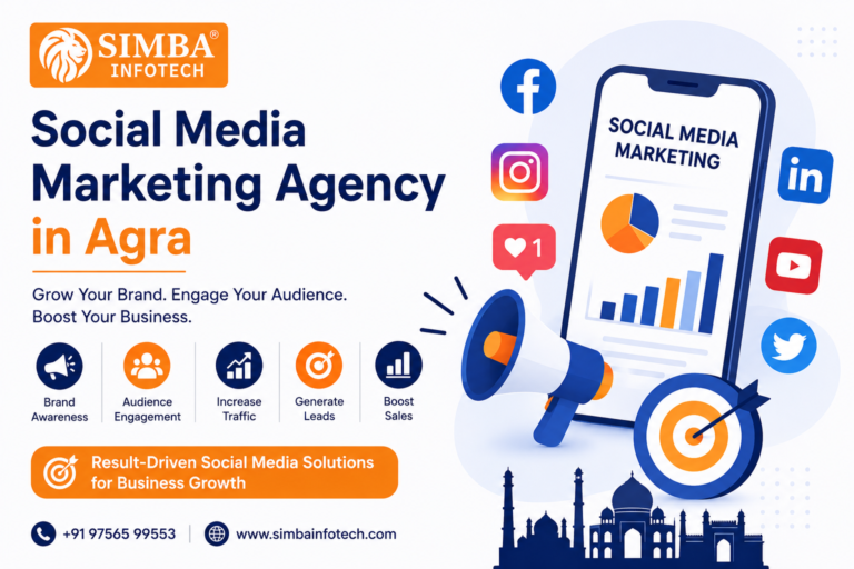 Social media marketing agency in Agra helping businesses grow online