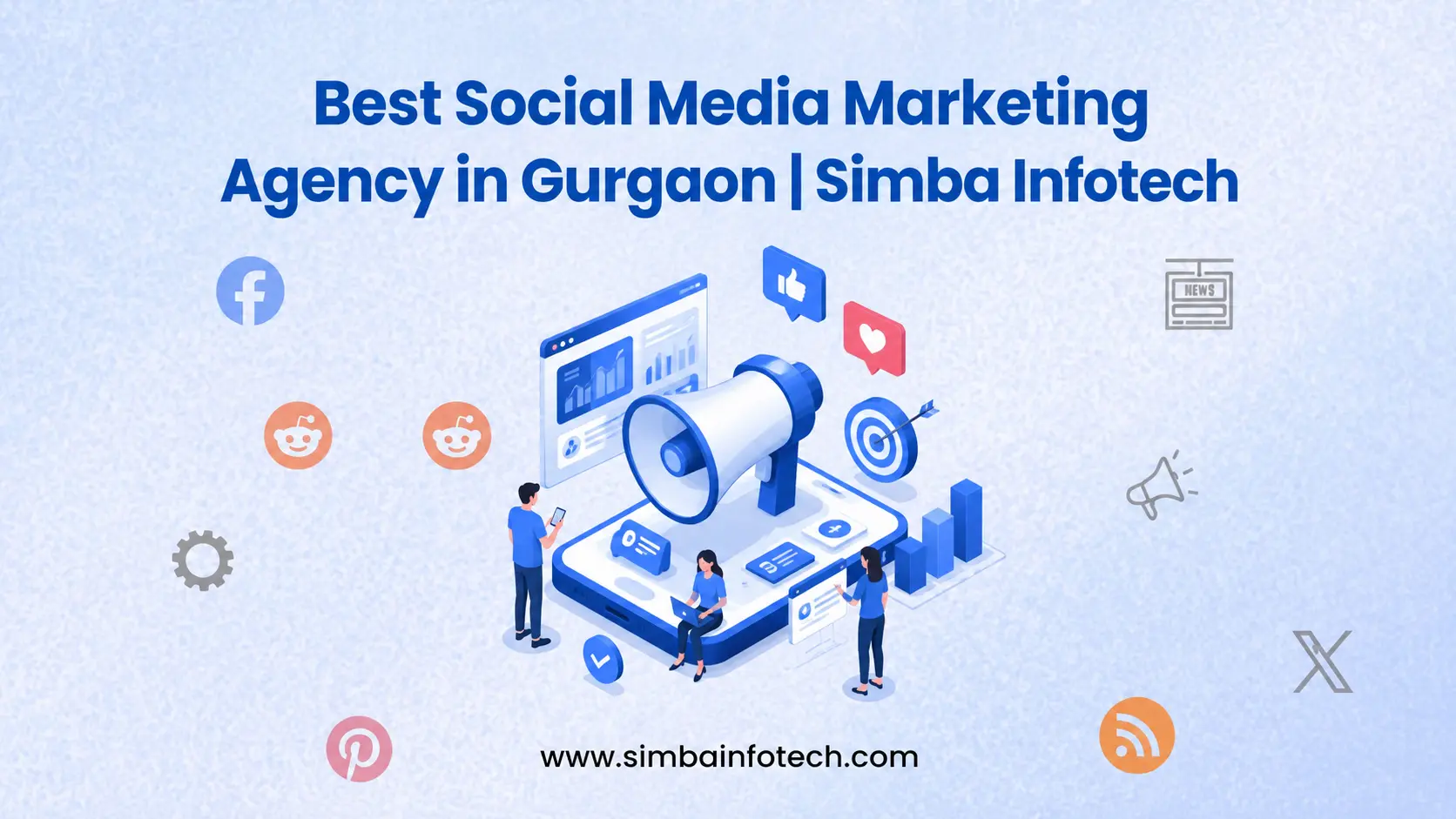 Best Social Media Marketing Agency in Gurgaon Simba Infotech