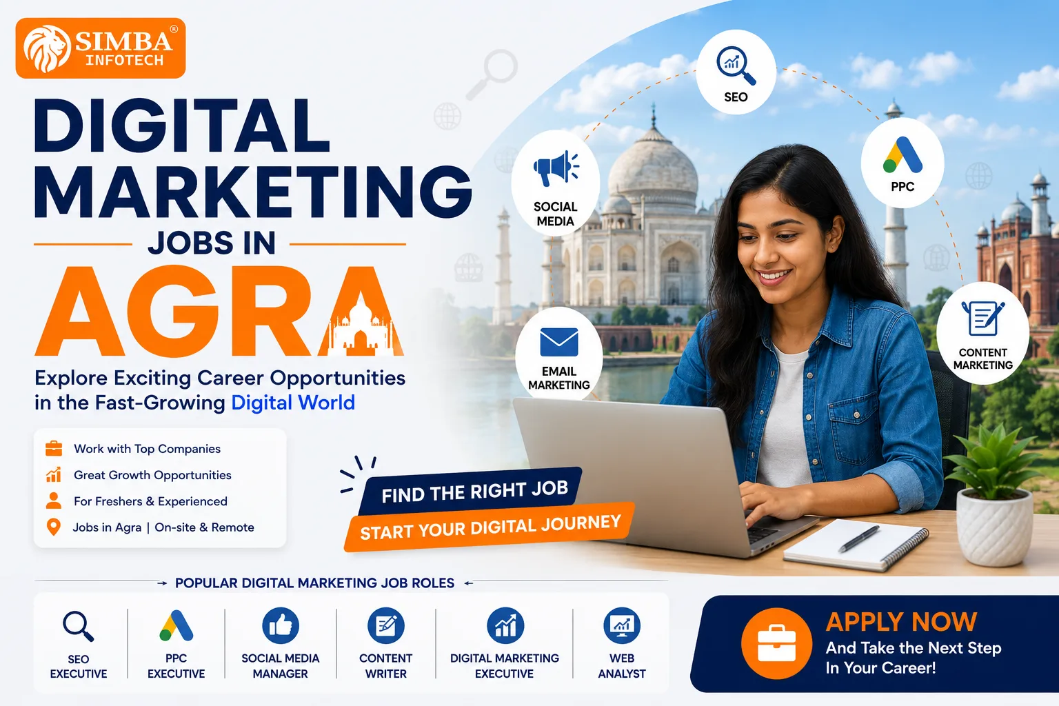 best digital marketing job vacancies in agra