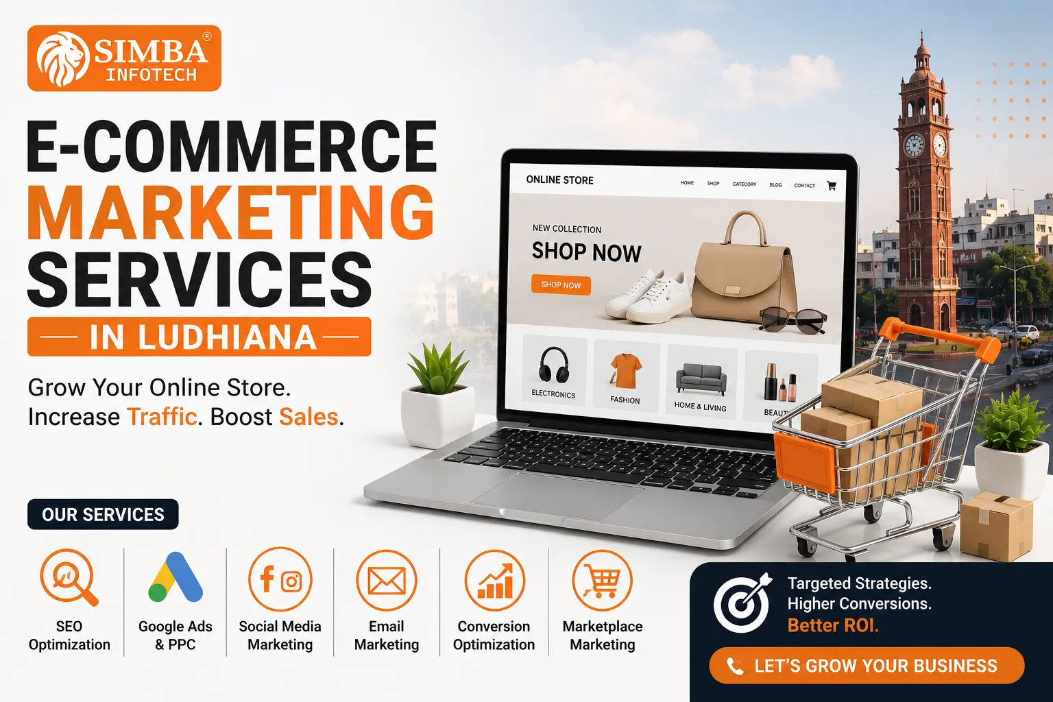 Best and Professional E-Commerce Marketing Services in Ludhiana