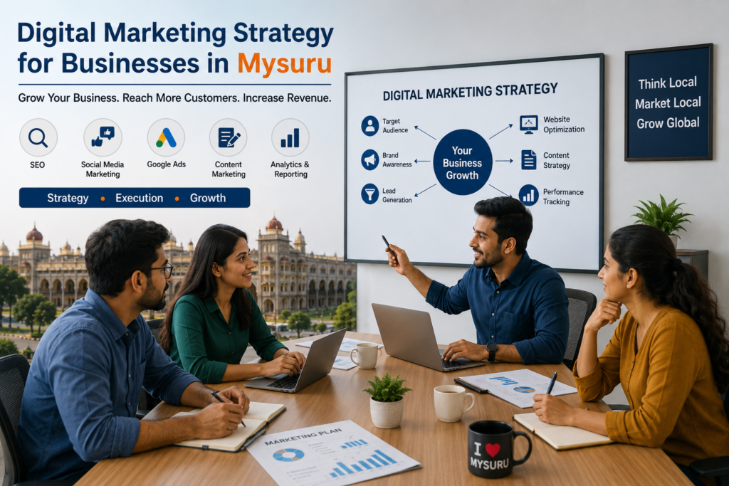 Digital marketing strategy for businesses in Mysuru