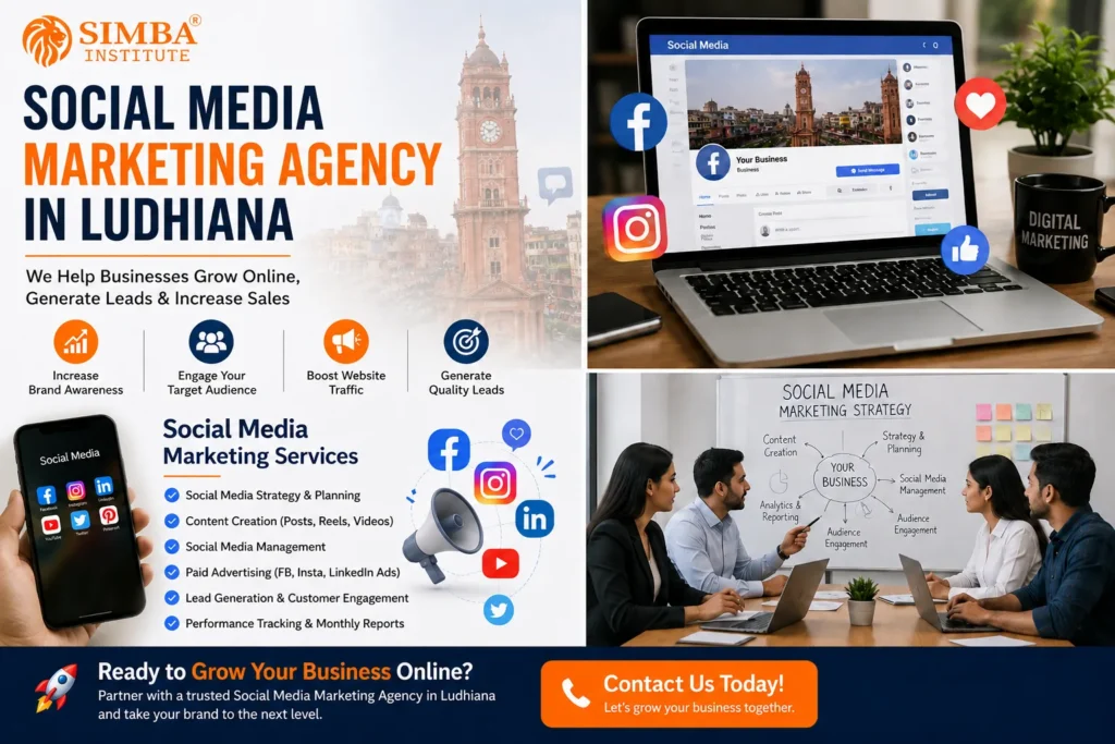 Best social media marketing agency in Ludhiana helping local businesses grow online