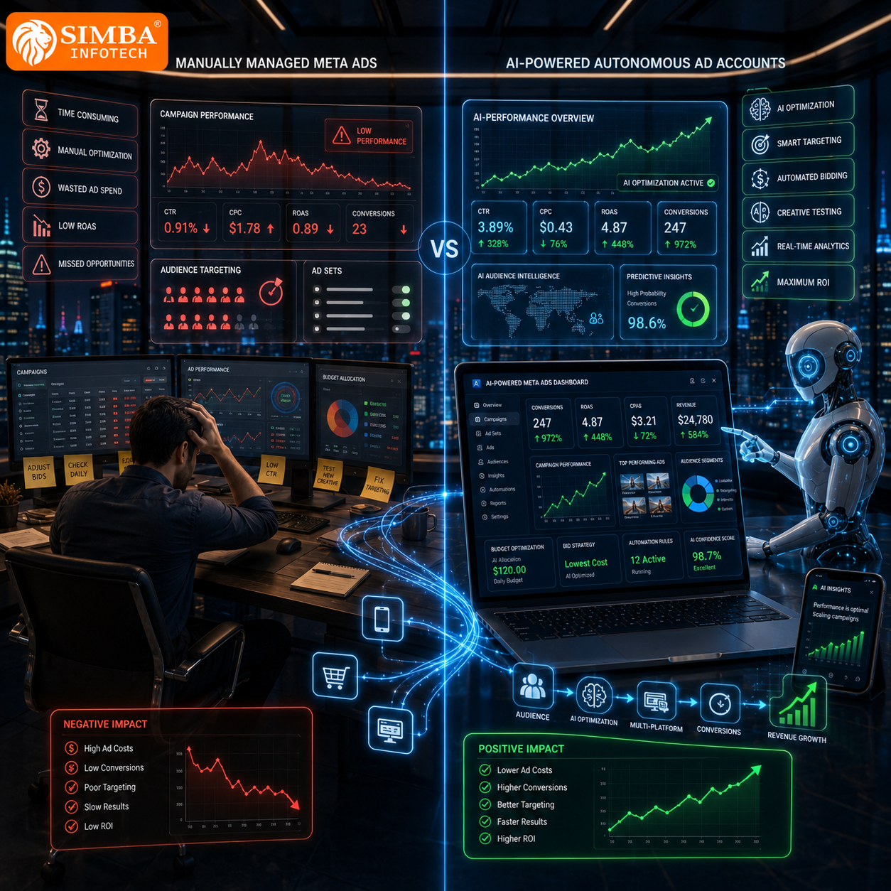 the autonomous ad account: why managing meta ads manually is losing you money