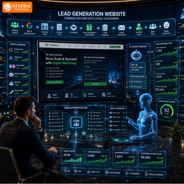 how to make your website a 24/7 lead generation machine for your business