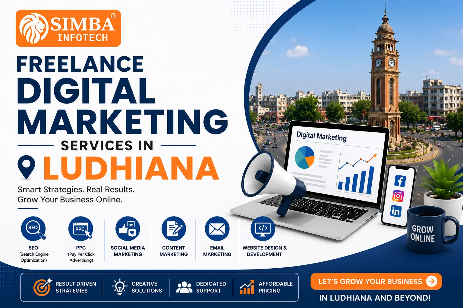 Professional Freelance Digital Marketing Services Ludhiana