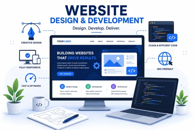 Responsive business website development optimized for digital marketing in Jodhpur